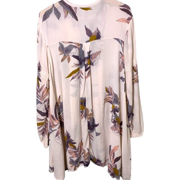 Free People Dress Size Small Whimsical Pearl Combo Mini Pockets Fairy OB412054 - Picture 2 of 7